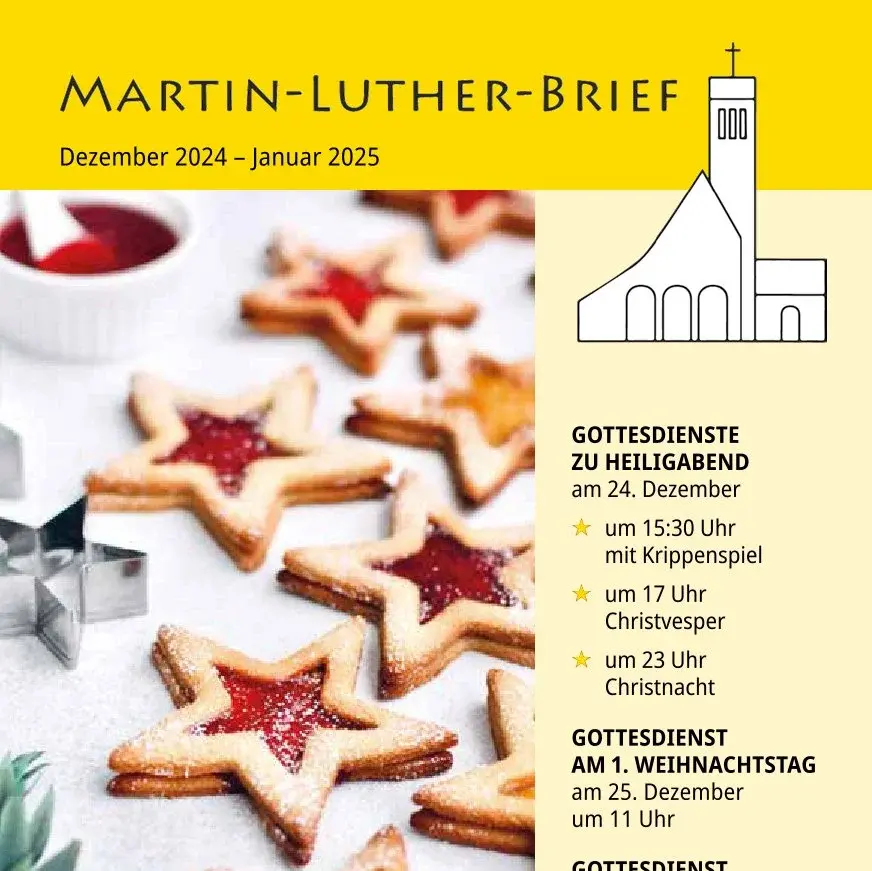 Titelblatt aktueller Gemeindebrief